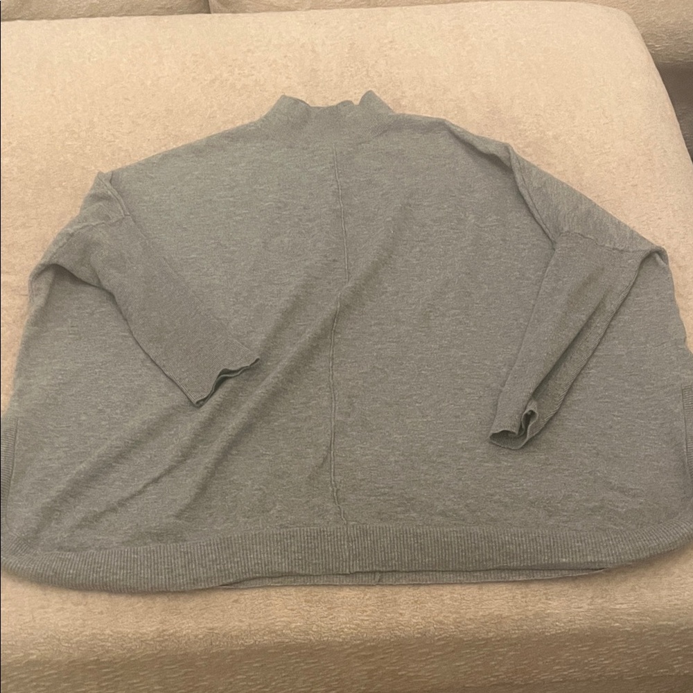 Mud Pie Gray Women's Turtleneck Sweater